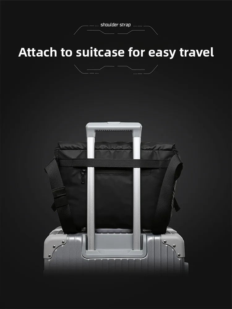 

Мужская большая кожаная сумка через плечо Capaci, портативная сумка на одно плечо для отдыха на открытом воздухе, уличная модная сумка 480