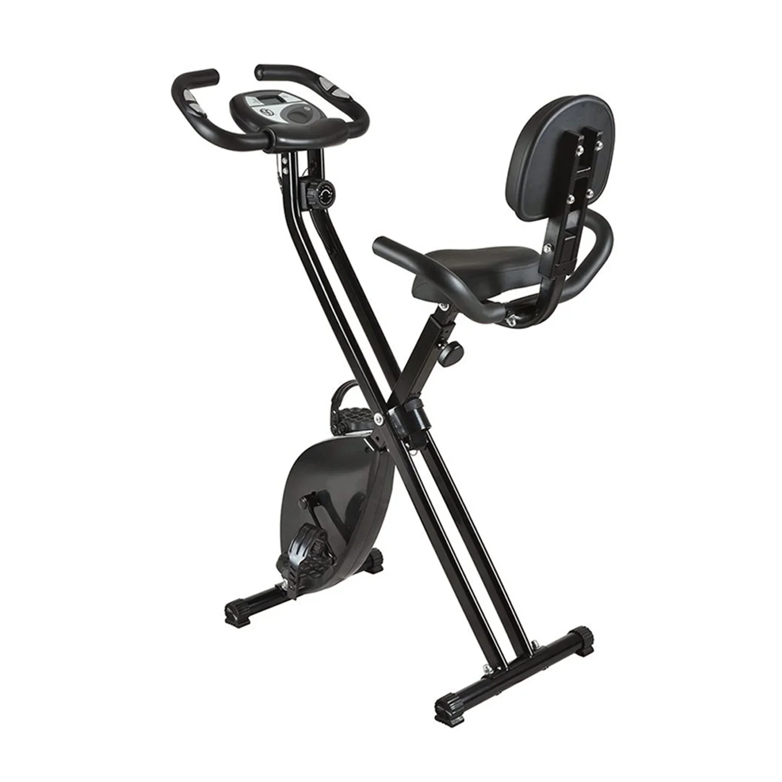 

Folding Magnetic Fitness Exercise Bike Recumbent Fitness Bike Exercise Indoor Stationary Bike