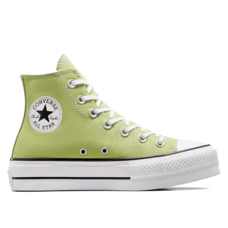 Converse All star Lif casual daily fashion anti slip wear-resistant high top canvas shoes for women