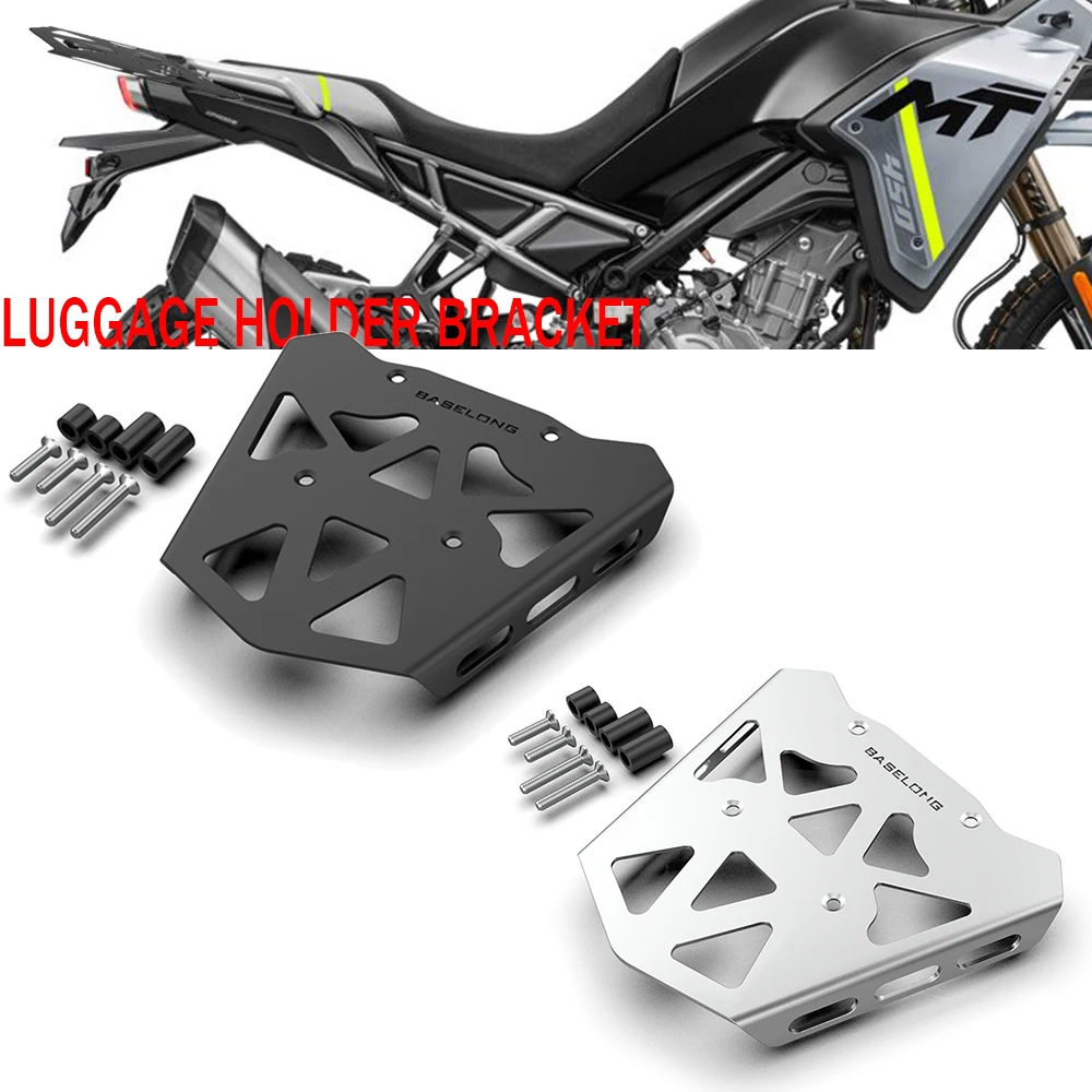 

450MT Rear Luggage Rack Top Case Mount Plate For CFMOTO CF 450 MT MT450 2024 2025 2026 Motorcycle Luggage Holder Bracket