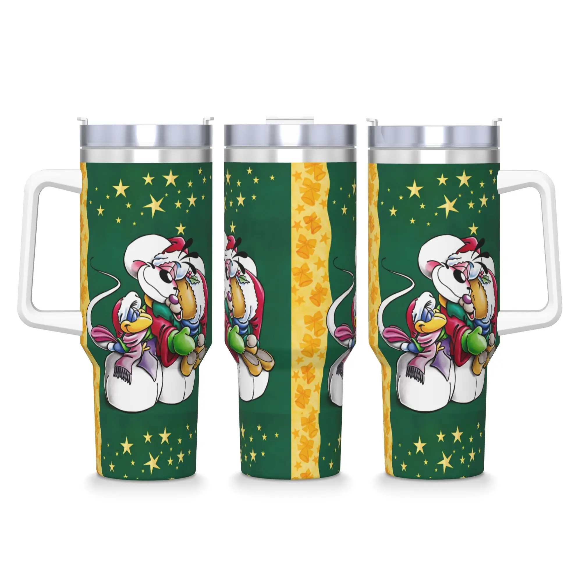 Comic Cartoons Diddl Stainless Steel Tumbler  Travelist Mugs Cup Large Thermal Cups Insulated Hot Drinks Milk Tea Water Bottle