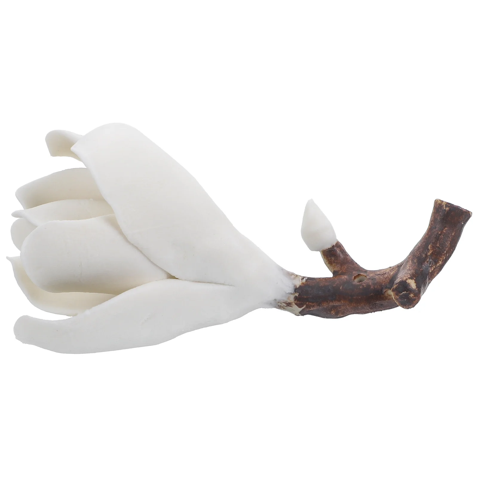 

Elegant Resin Magnolia Pen Stand Chinese Calligraphy Brush Holder Stylish Desktop Organizer for Art Supplies Hairbrush Holder