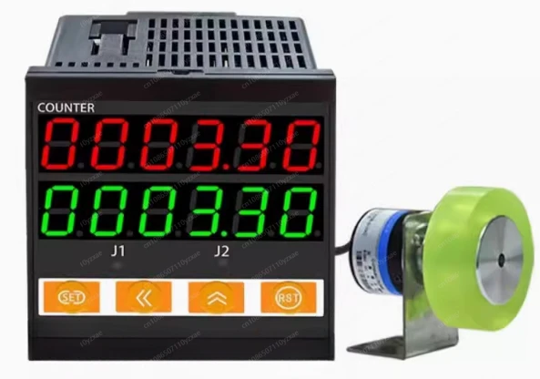 

Meter Counter Roller Type Electronic Digital Display Intelligent Induction Length Controller Edge Banding Machine JK76