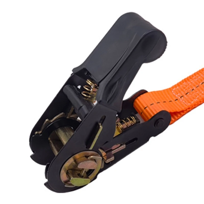 

87HE Cargo Straps With Buckle Tie-Down Belt for Motorcycle Car Bicycles Luggage Bag Fastening Strap Ratchet Fixing Belt