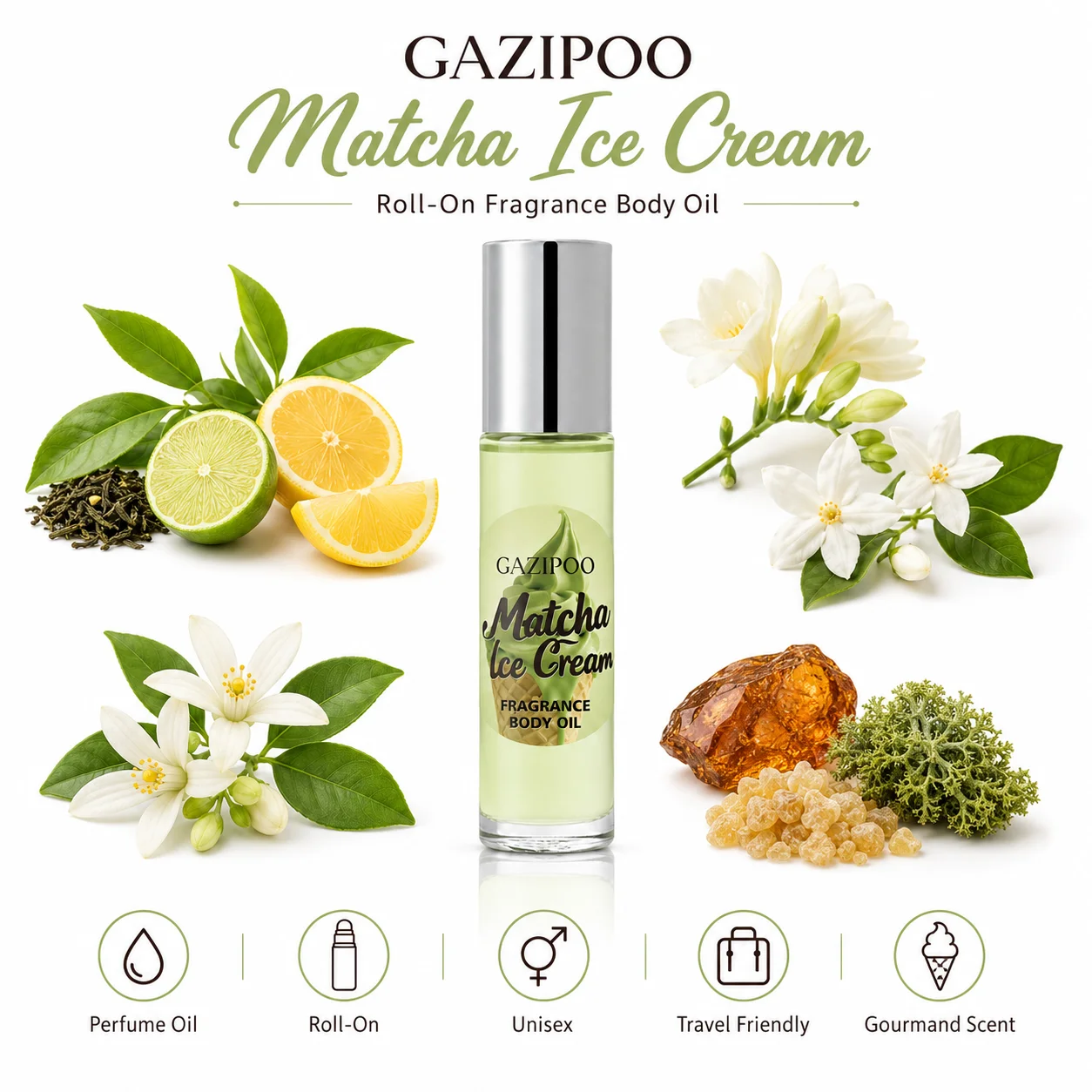 น้ำหอมแบบโรลออนขนาด 10 มล. กลิ - On Perfume & Fragrance Kota Bogor บทวิจารณ์และราคา
