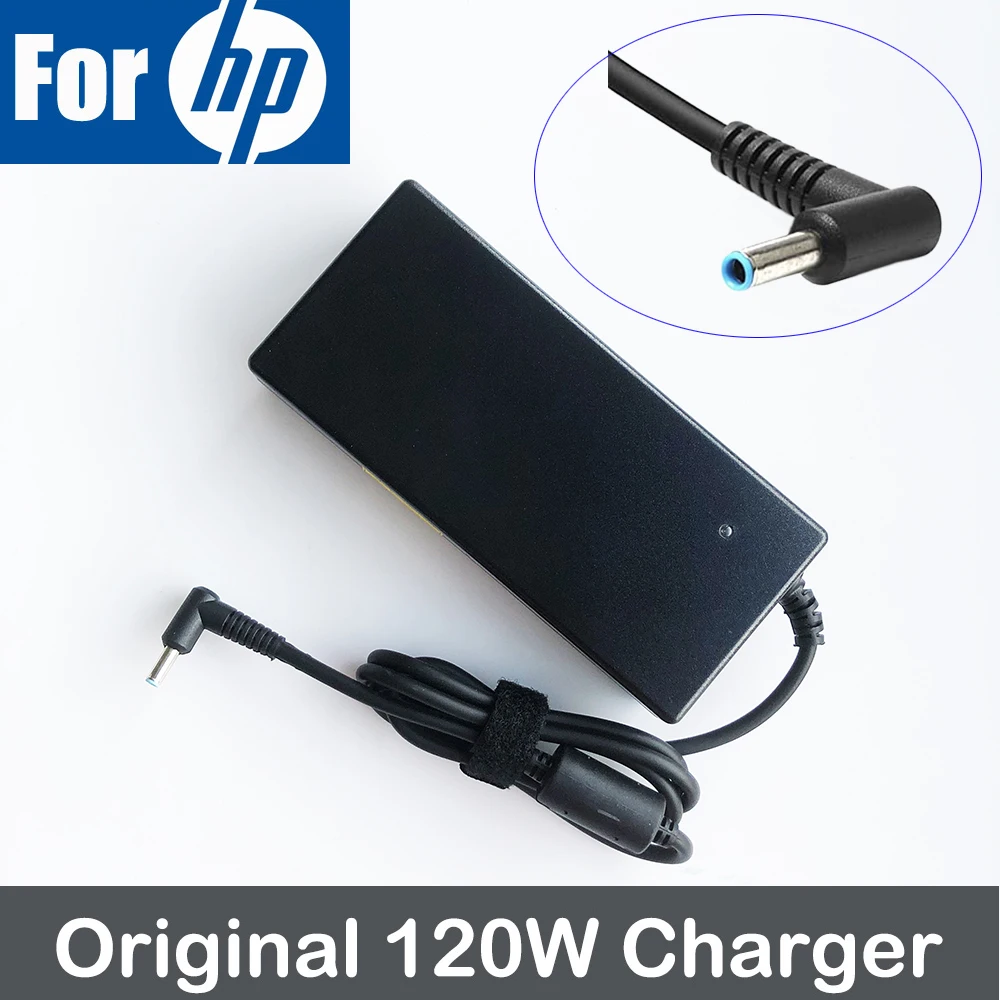 120W 19.5V Original AC Power Adapter Charger for HP OMEN 15-AX033DX 17-W033DX Gaming Laptop ENVY 15 17 TPN-Q173 710415-001