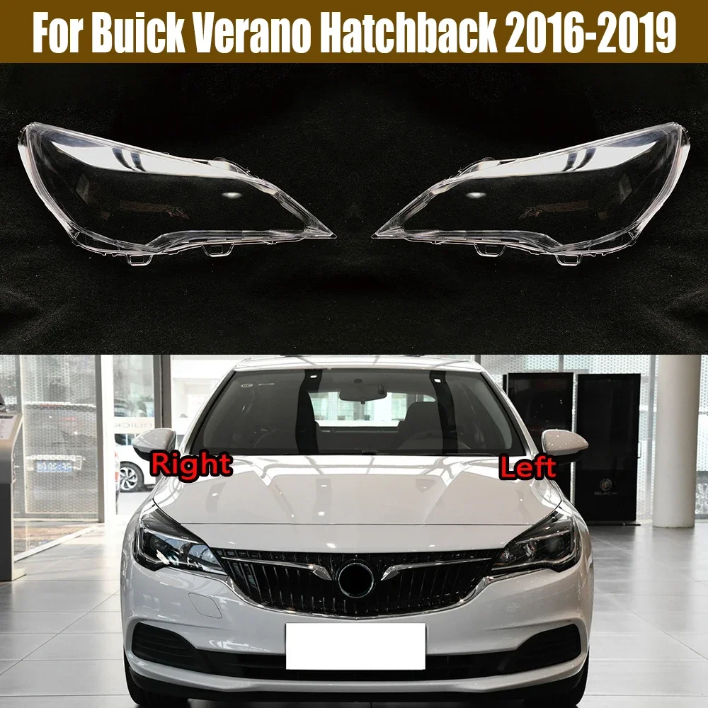 

Для хэтчбека Buick Verano 2016-2019 автомобильные передние фары стеклянные фары прозрачный абажур корпус лампы крышка фары объектив