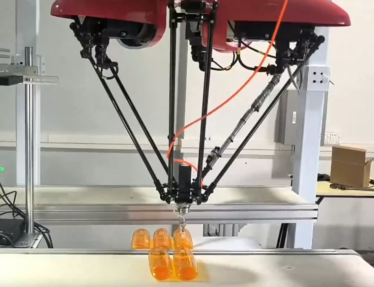 New Four Axis Pick Place Robot BRTIRPZ1508A Industrial Arm Stacking Palletizing