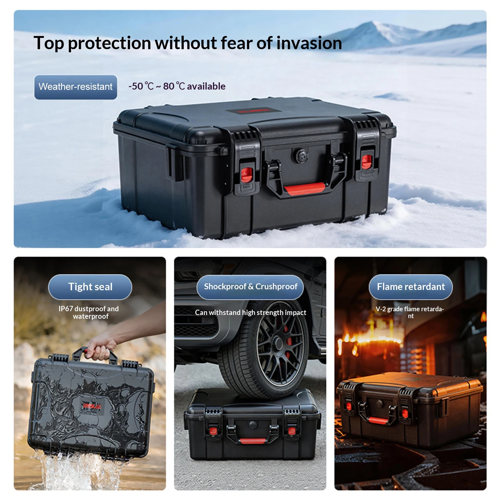 

for Avata 360 Drone Accessories Protective Carrying Bag All-in-One Storage Box Hard Carrying Case Shockproof & Drop-Resistant