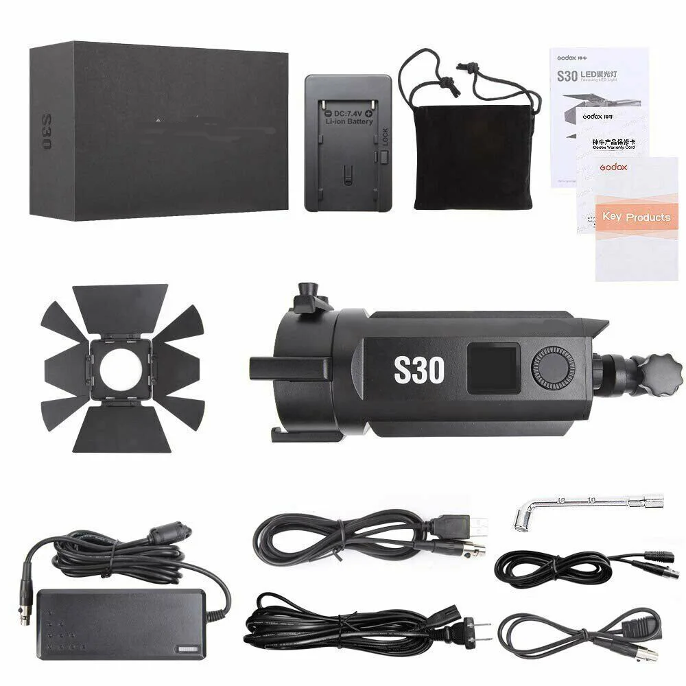 Foco de luces LED de fotografía con enfoque especial, lámpara de sistema de luz ajustable continua, Kits de estudio fotográfico, accesorios de fotografía