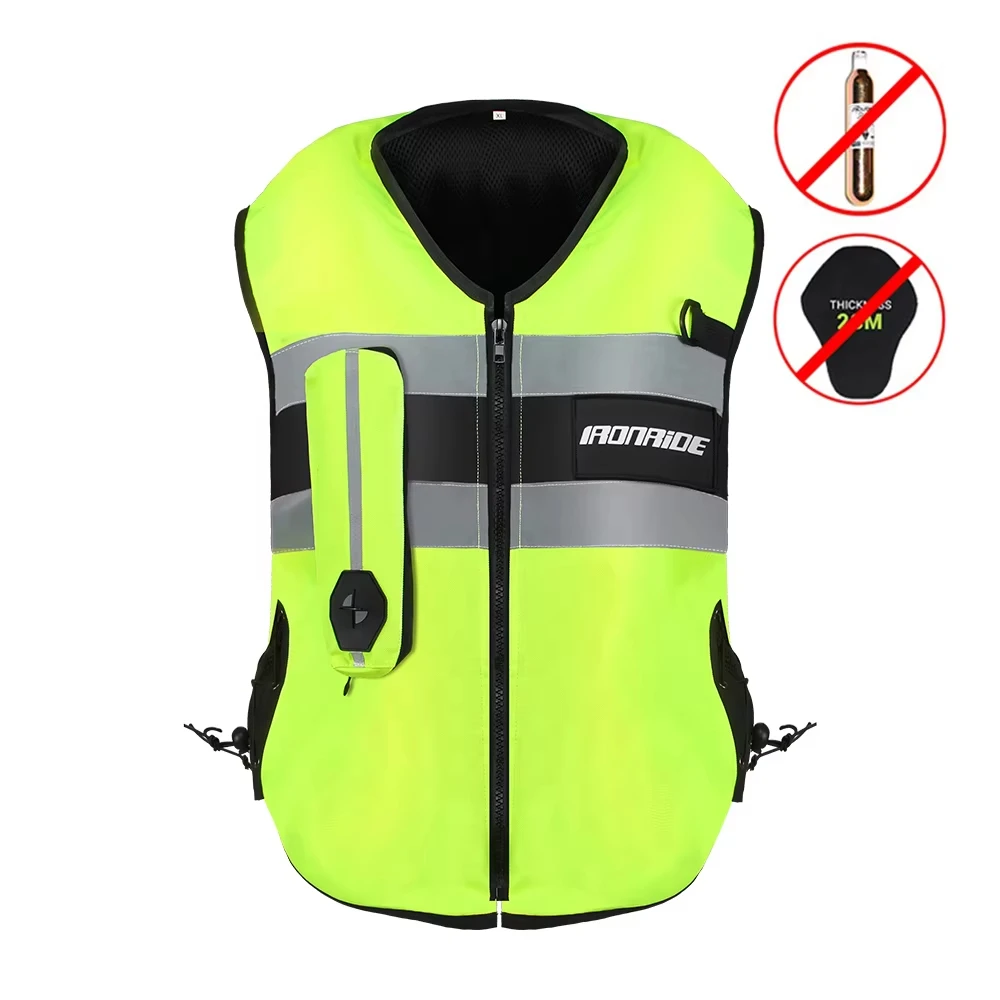 Motorradjacke Motorrad-Airbag-Weste Motorrad-Luftpolsterweste Motocross-Renn-Airbag-System Airbag CE-Schutz S-3XL
