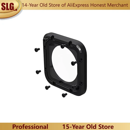 Pieza negra 100% Original para Kit de repuesto GoPro con lente de cristal HERO 4 5 piezas de cámara de sesión ARLRK-002