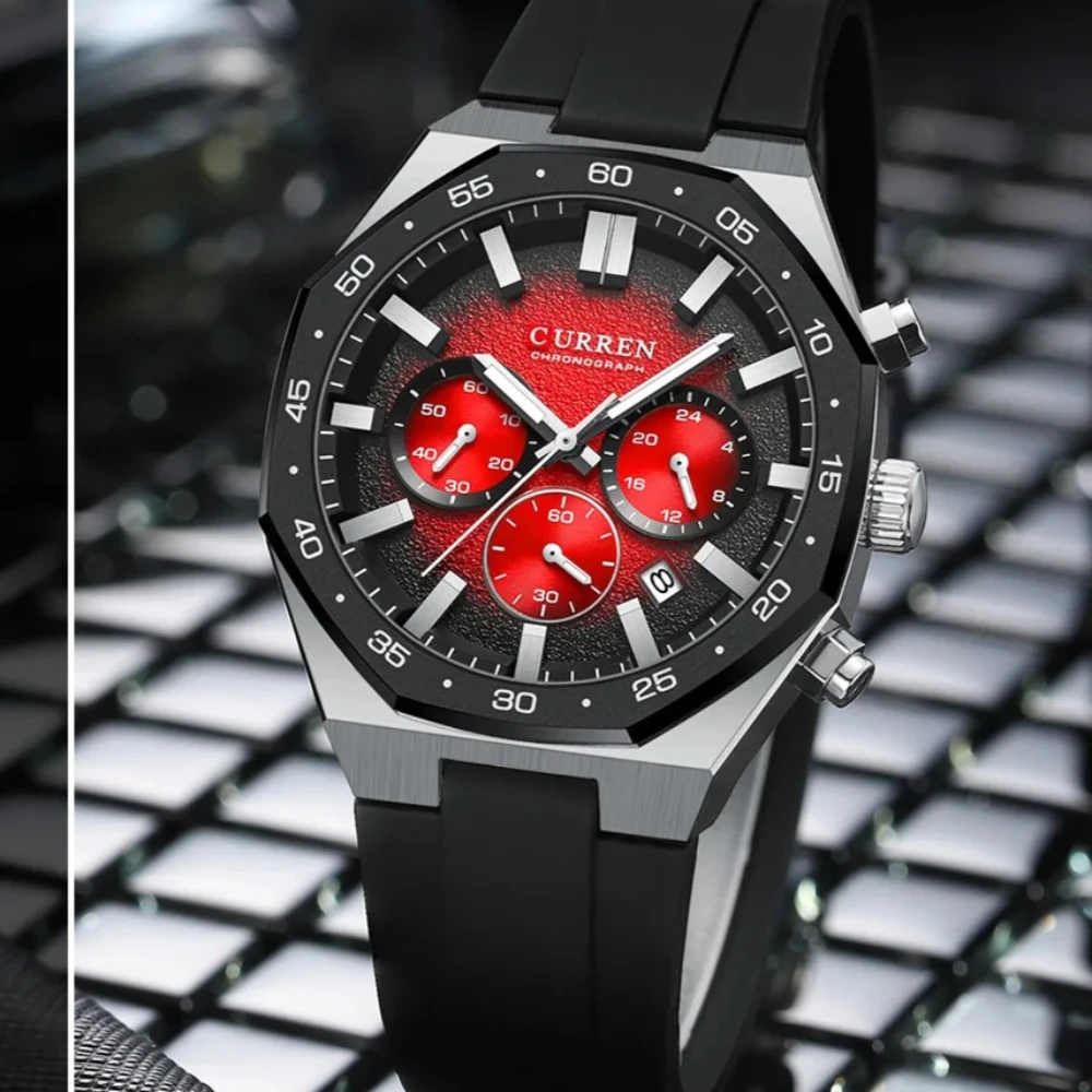 Men'S Fashion Magazine - CURREN 8489 New Mens Watches Waterproof