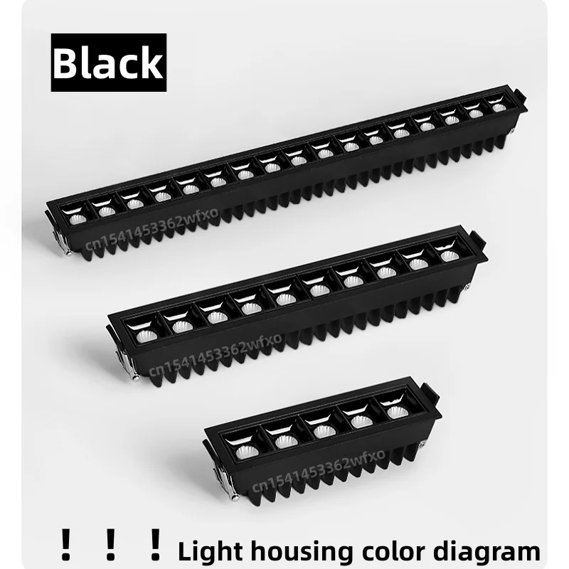Dimmable LED downlight Spotlights 2w4w6w10W20W30W Grille lights COB ceiling lights Living room kitchen interior lighting bulbs