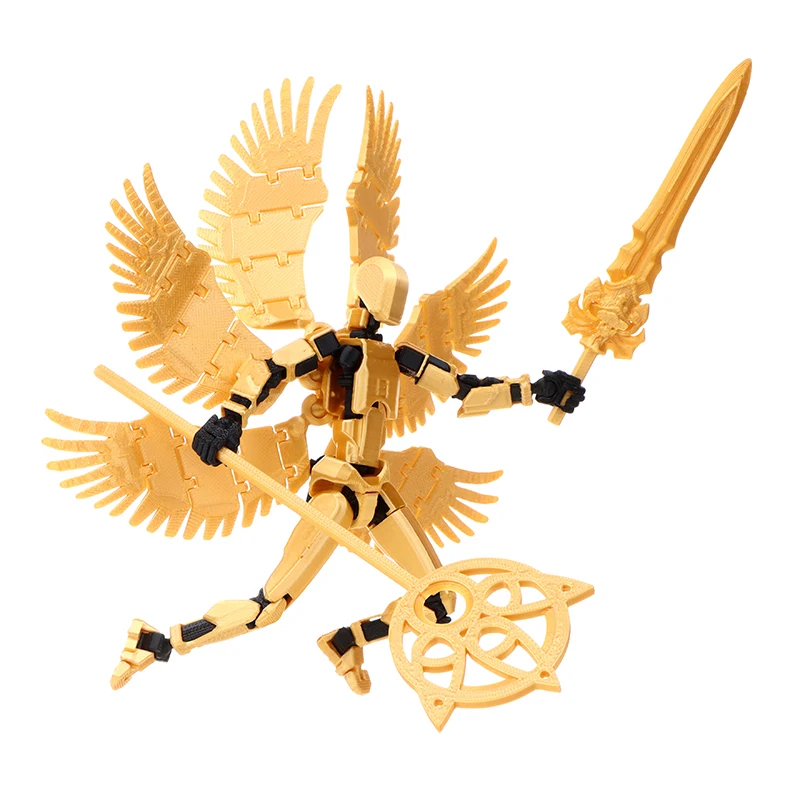 T13 Action Figure Set Robo 13 N13 Action Figure With Scepter Saint