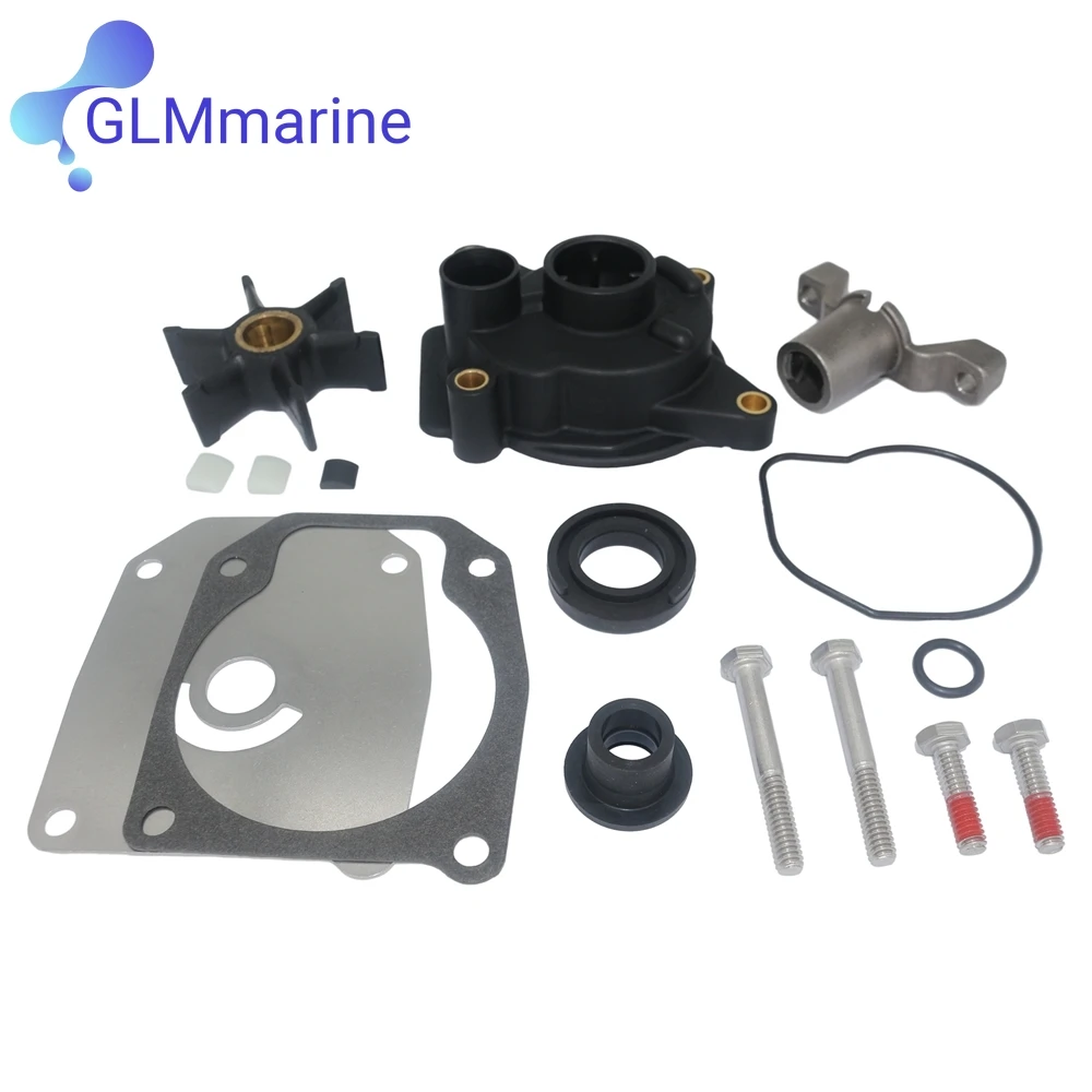 439077 396933 18-3399 Water Pump Repair Kit with Housing For Johnson Evinrude 35 40 45 48 50 55 60HP Outboard Motors