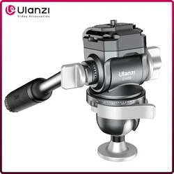 Ulanzi EH09 Inverted Fluid Video Head 360° Panoramic Integrated Leveling Bowl Arca-Swiss for Tripod Vertical Horizontal Shooting