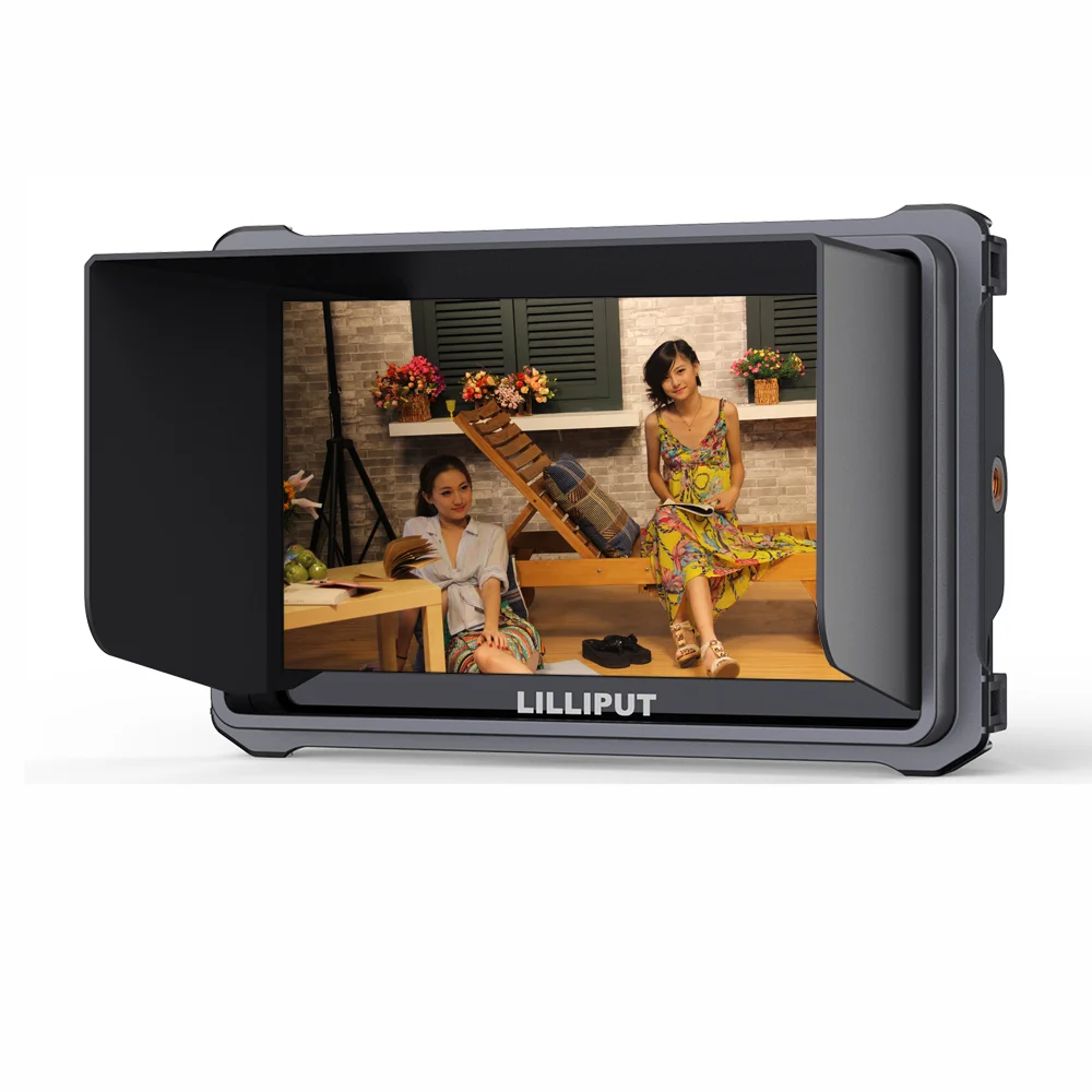 

Lilliput T5U 5 inch Touch On Camera Monitor 4K HDMI 2.0 input Field Monitor with USB Video Capture Function For Live Streaming