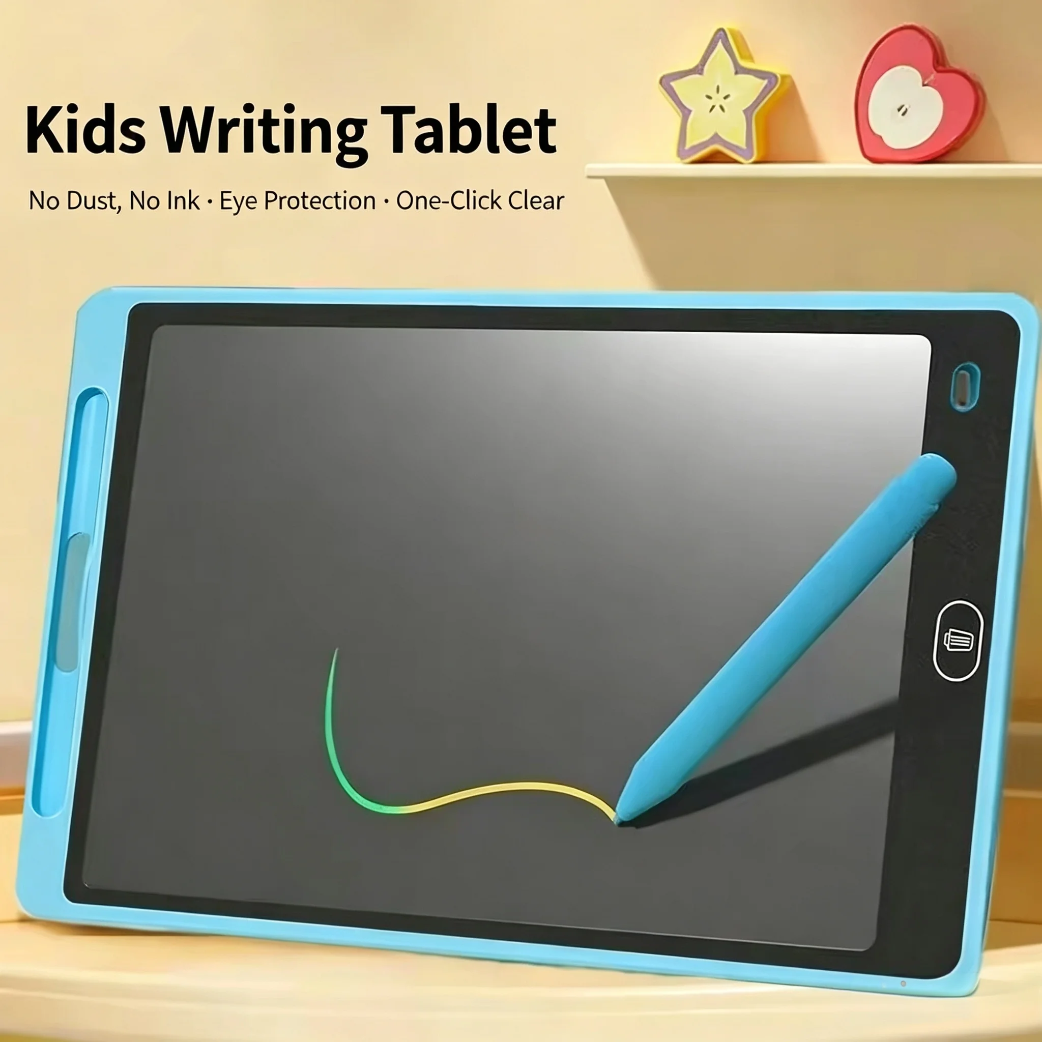 Baby LCD Writing Tablet, Kids Doodle Board, Small Blackboard, Student Drawing & Draft ICD Practice Writing Board