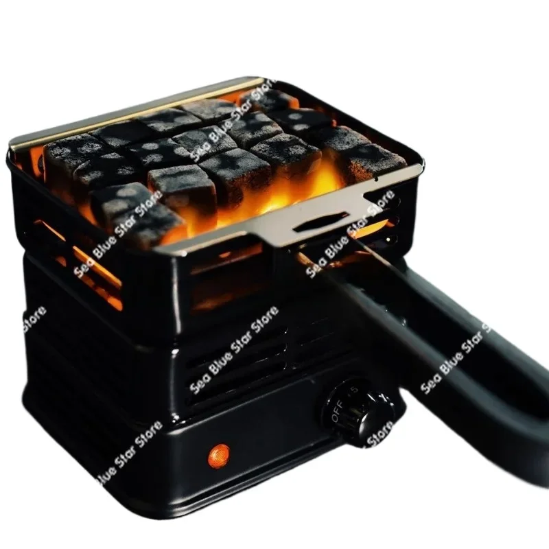 Electric carbon stove, square charcoal coconut shell, charcoal stove,  electric heating stove, hookah point charcoal stove