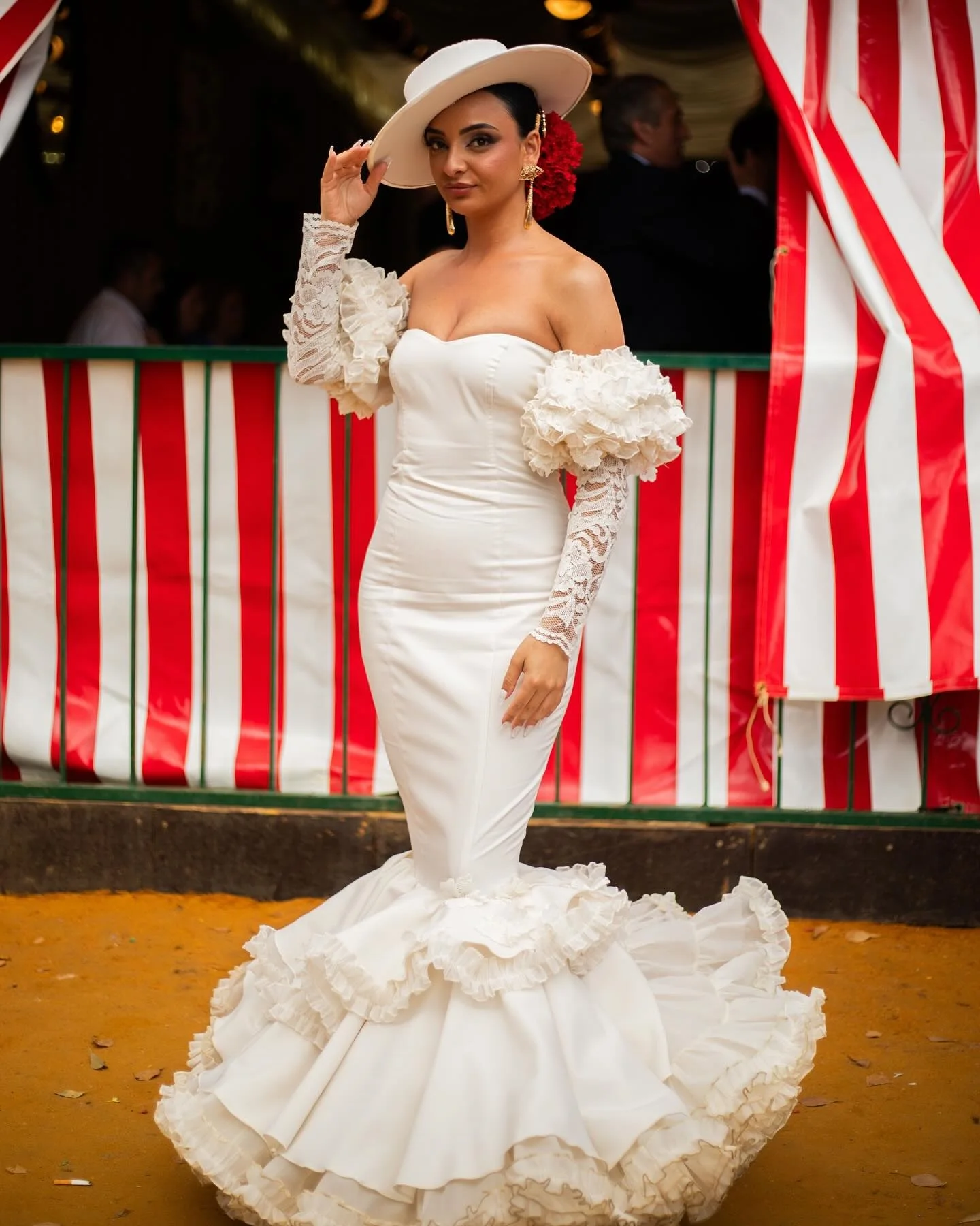 Gorgeous Beige Lace Spanish Prom Dress With Detachable Sleeves  My Real  Experience Wearing It to Senior Prom