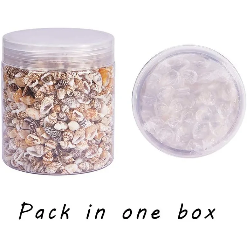 1500pcs Mixed Ocean Sea Shells Natural Seashells Spiral Shell Beads for Fish Tank Home Decor Beach Theme Party Candle Making