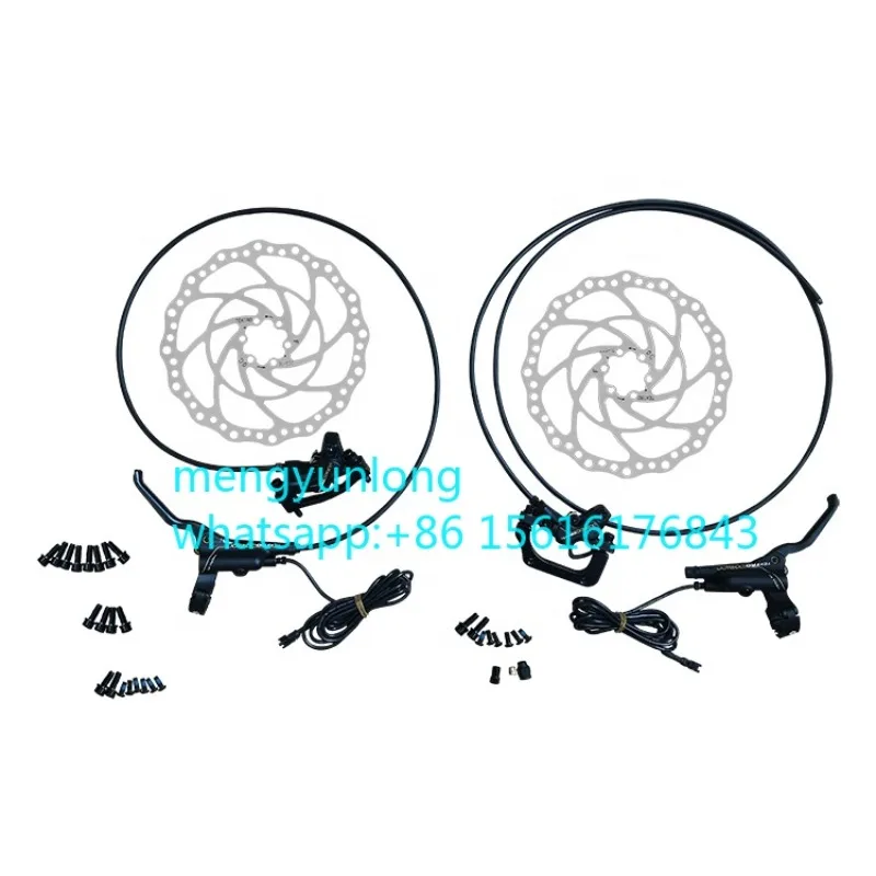 

HD-E725 4-Piston Front and Rear 180/203mm Hydraulic Disc Brake System