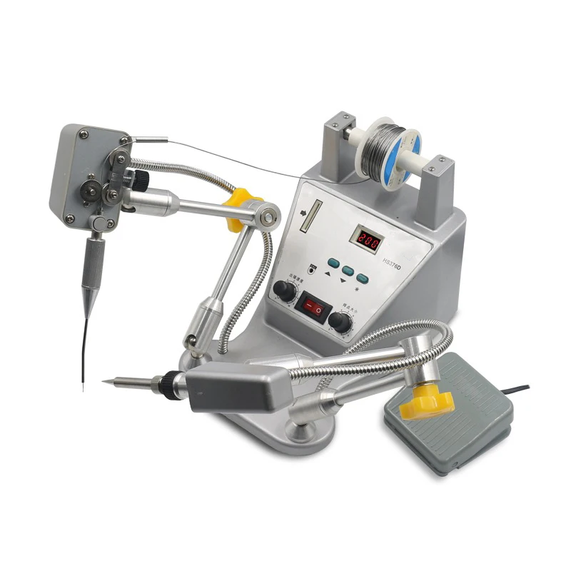 

Cheap NEW 120W Precision Digital Automatic Tin Machine Adjustable Speed Soldering Station for Electronic Component Soldering