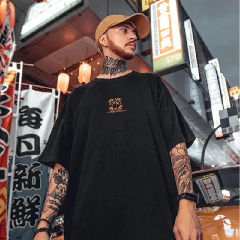 2024 Men Roaring Tiger T Shirt Plus Size Streetwear T-Shirts Short Sleeve Casual Tops Summer Harajuku Fashion Male y2k Clothes