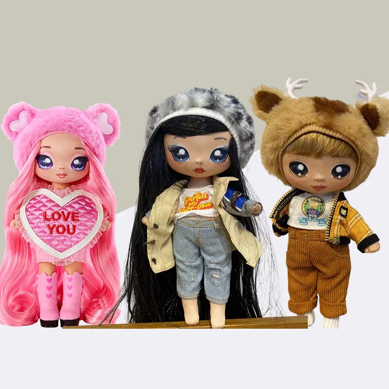 

Nanana Surprise Mini Series Fashion Dress Cotton Doll - Includes 4-inch Doll Clothing Shoes Children's Excellent Toy Gift