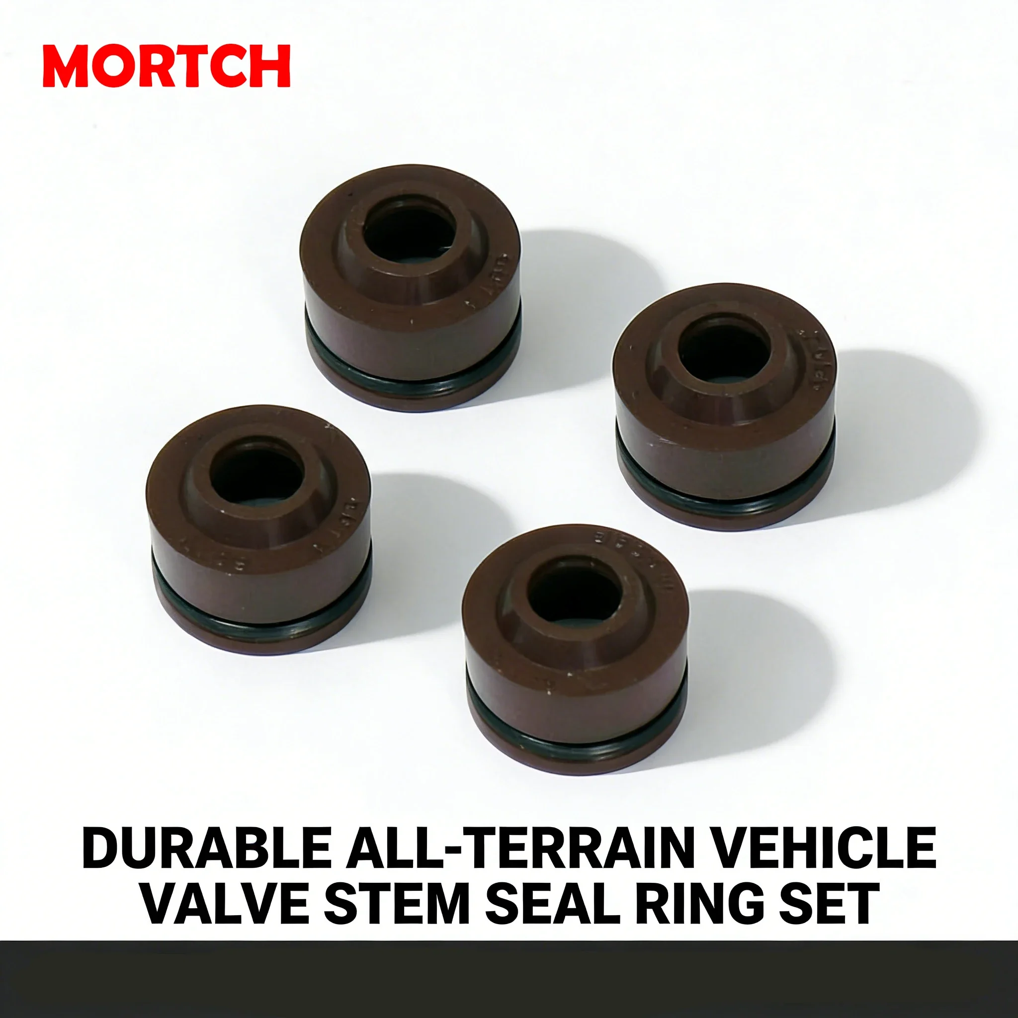 

MORTCH Original Repair Parts 2Pairs 4pcs Valve Stem Seal Ring Set 0010-022500-1000 for CF Moto 450 550 600 850 1000 cc ATV UTV
