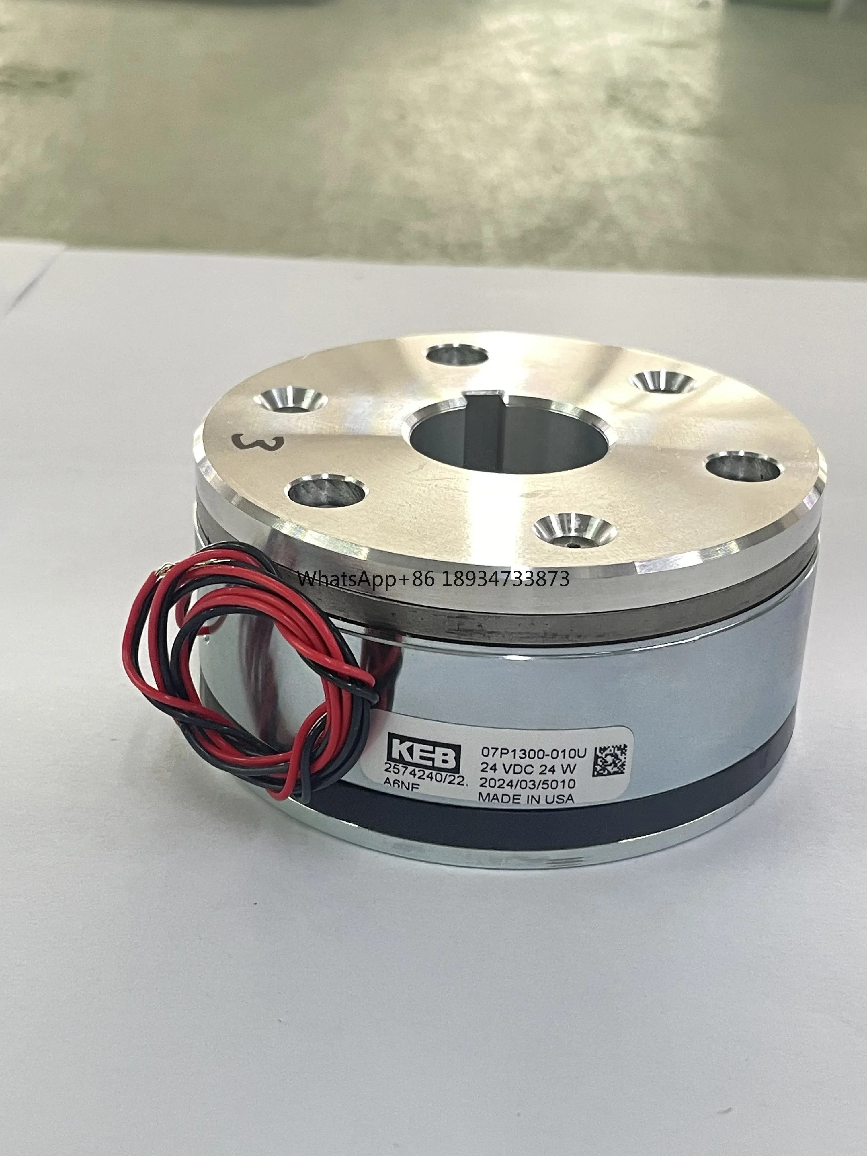 KEB 07P1300-010U 24 VDC 24 W Permanent magnet brake 07P1300-010U