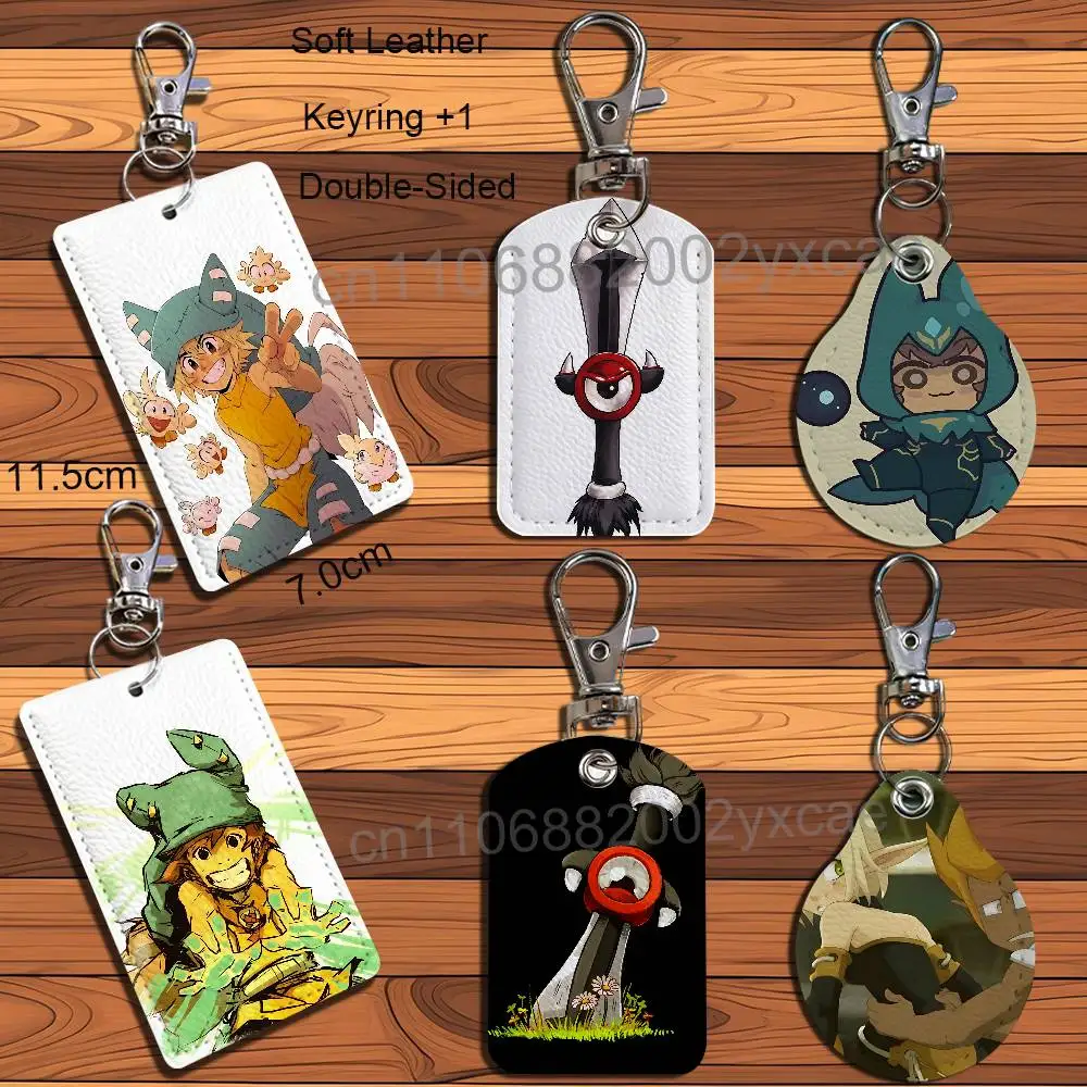 

Eliatrope cool Yugo Wakfu Oropo Card Holder Keychain Key Ring Door Lock Access Protective Case For Security Gift