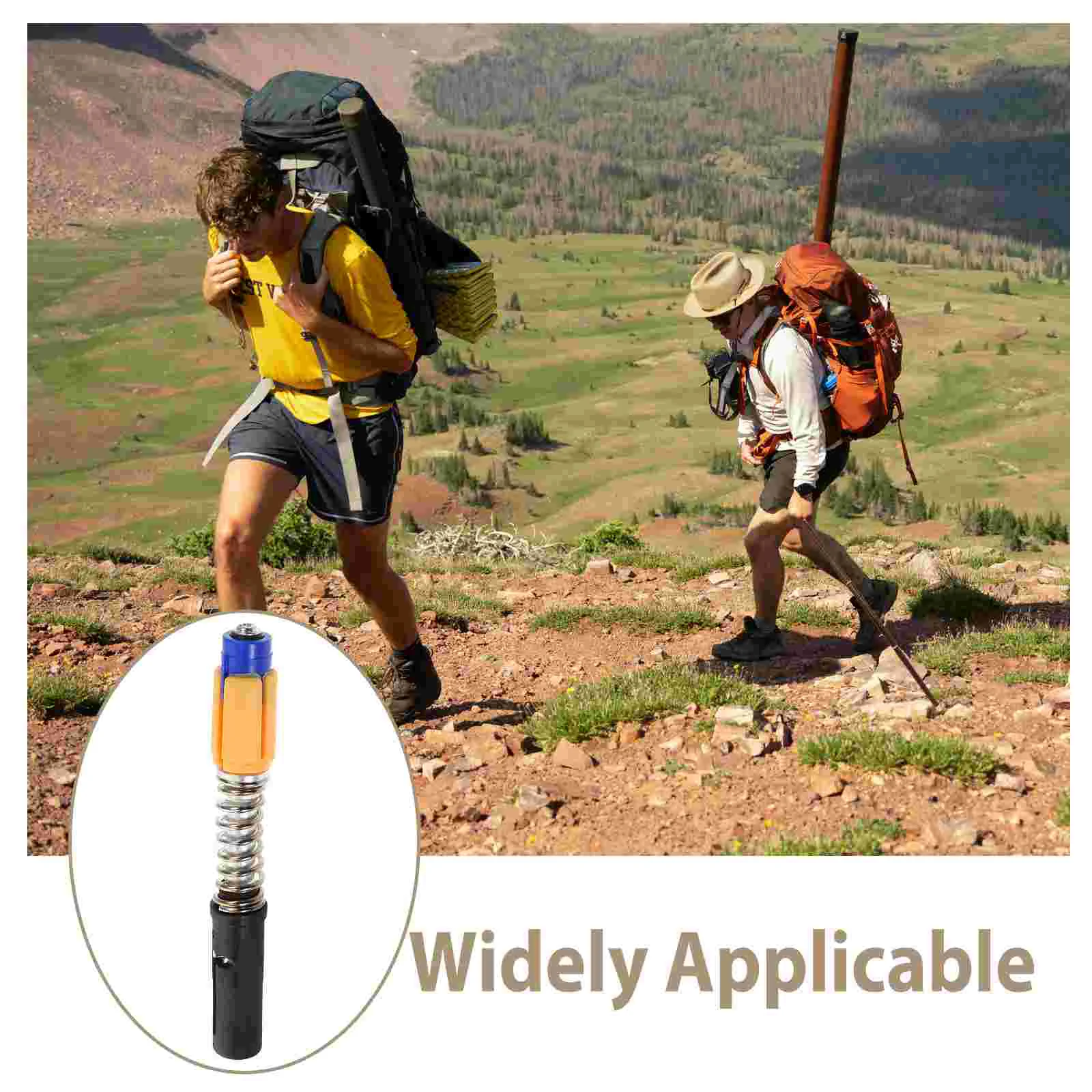 Trekking Pole Expansion Tube Tubes Walking Stick Internal Lock Foot Plastic Supply