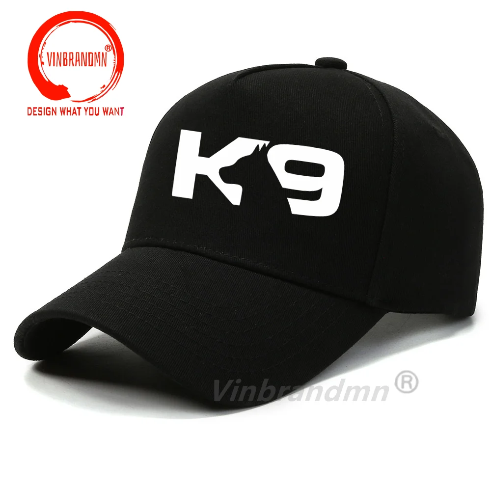 Funny Design TRAINER K9 Team K9 Unit Malinois Dog Training Baseball Caps Fashion Trendy Casual Hat