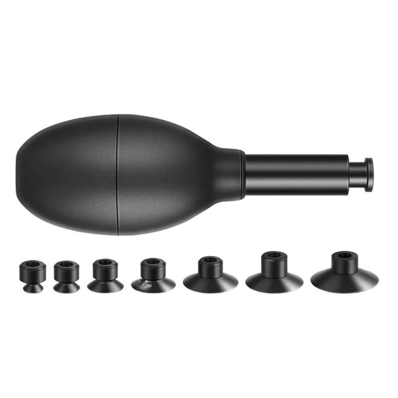 ABYK Lens Sucker Kit Eight in One with 7 Interchangeable Suction Cups Strong Suction Manual Vacuum Suction Pen Lens Puller