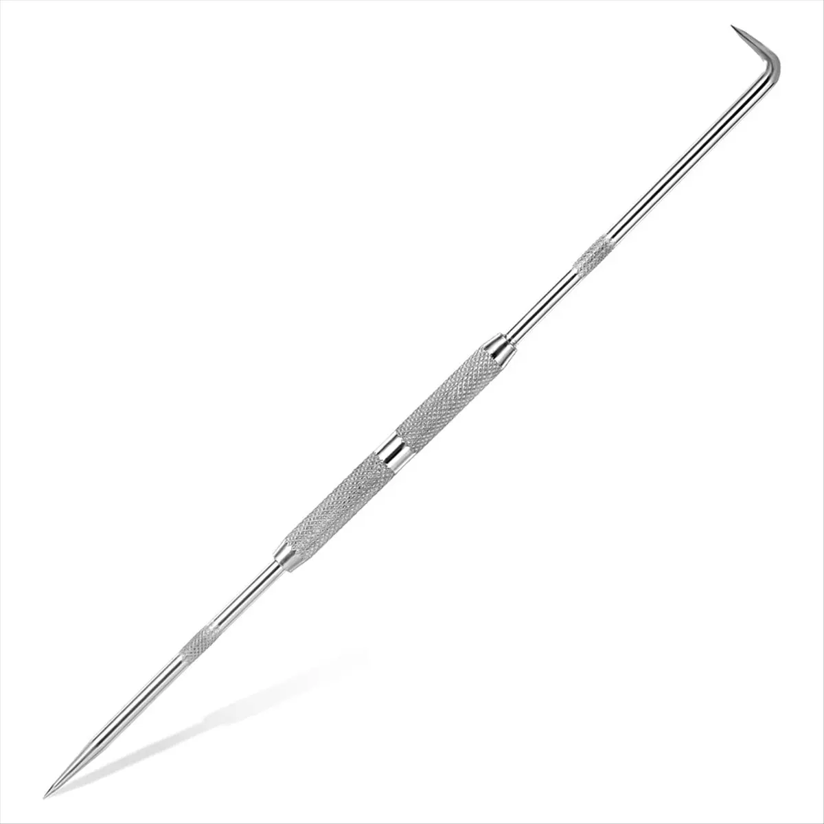 AT16 Double Pointed Scriber, Metal Scribe Tool Carbide Scribe Steel Point for Welding Marking Pen Glass Metal Sheet Ceramics