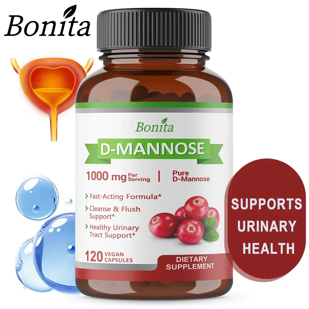 D-mannose Supplement, Suitable For Both Men And Women - 1000mg, Maintains Urinary Tract And Bladder - 120 Capsules