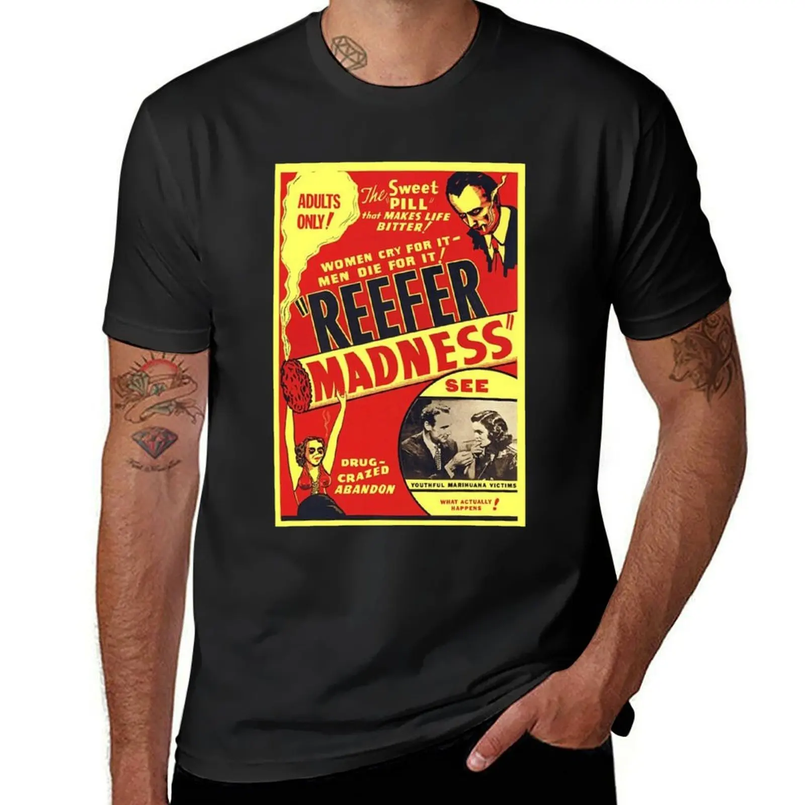 

Reefer Madness T-Shirt oversized cute tops new gifts and t-shirts men tshirt