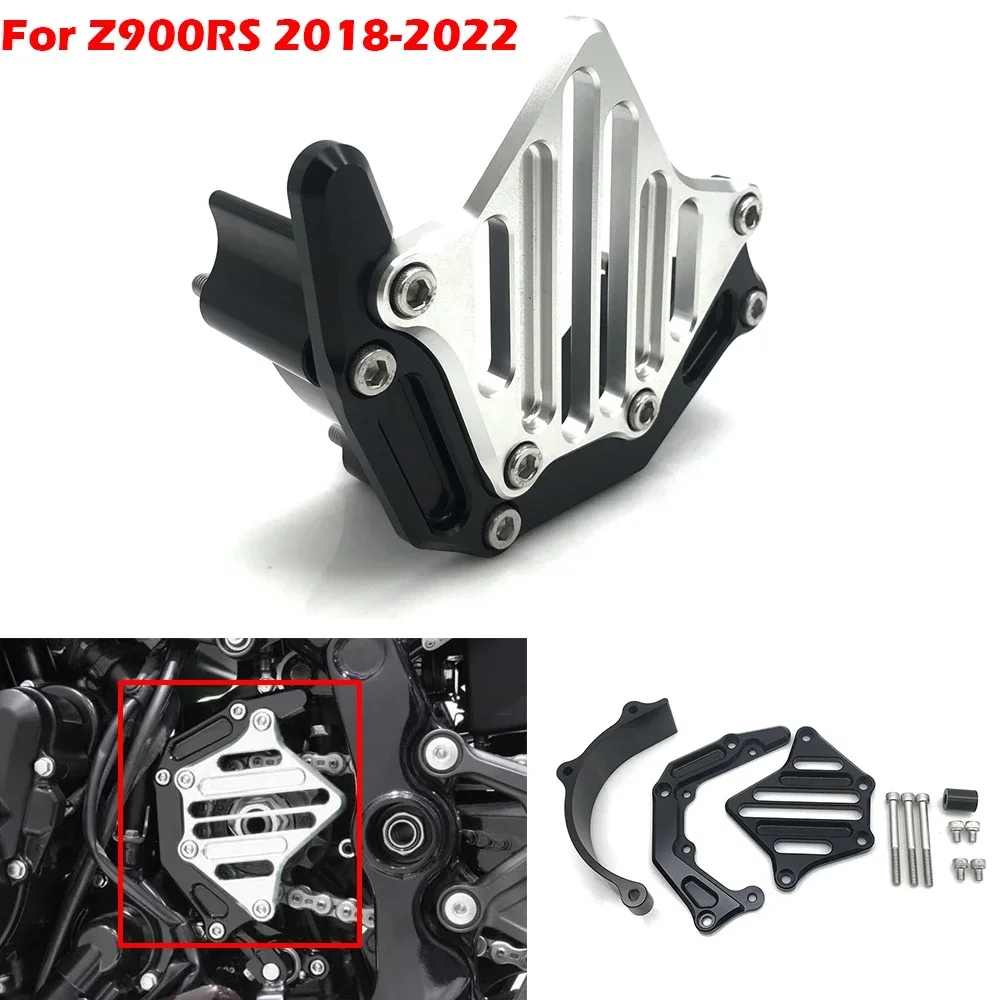 For Kawasaki Z900RS Z900 RS Cafe ABS 2018-2020 2021 2022 Accessories Motorcycle Front Sprocket Chain Guard Gear Protection Cover