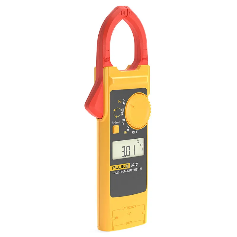 فلوك 301A plus 301B 301C 301D عالية الدقة الرقمية المشبك المتعدد التيار المتناوب فك التيار متر للقياس الكهربائي