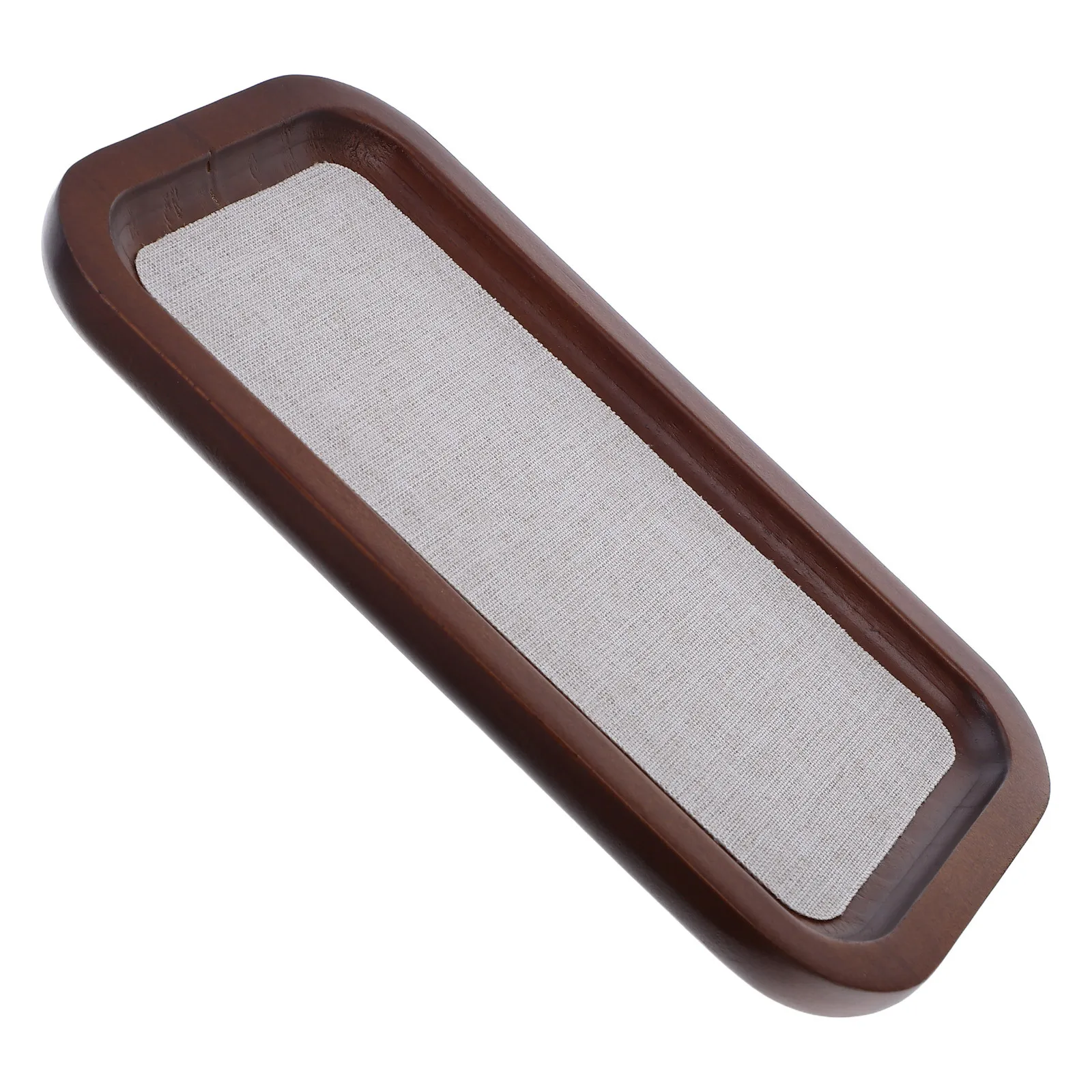 

Деревянный лоток для демонстрации ювелирных изделий, плоский лоток-органайзер для колец, серег, ожерелий, браслетов, контейнер для хранения ювелирных изделий