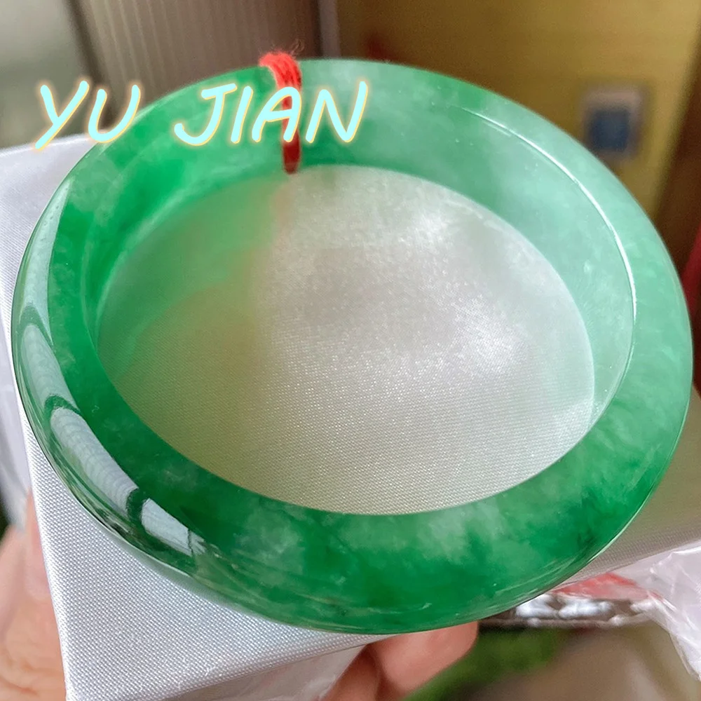 Activity Special Offer Jadeite Bangles Ice Colored Jade Bracelet Delicate Fashion Handring Fine Jewelry