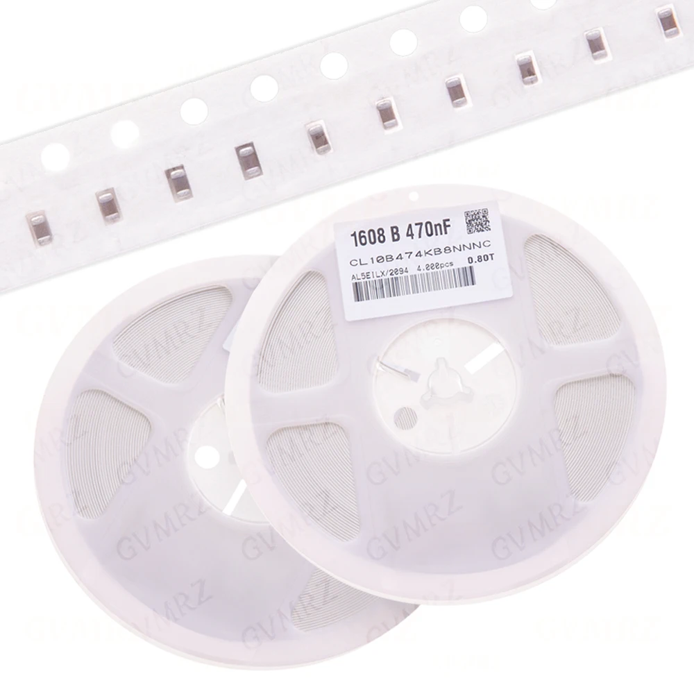 1reel 4000PCS  100NF 2.2UF 4.7UF 0603 0.5pF-47uF SMD IBUW Thick Film Chip Multilayer Ceramic Capacitor  10UF 1PF  10NF