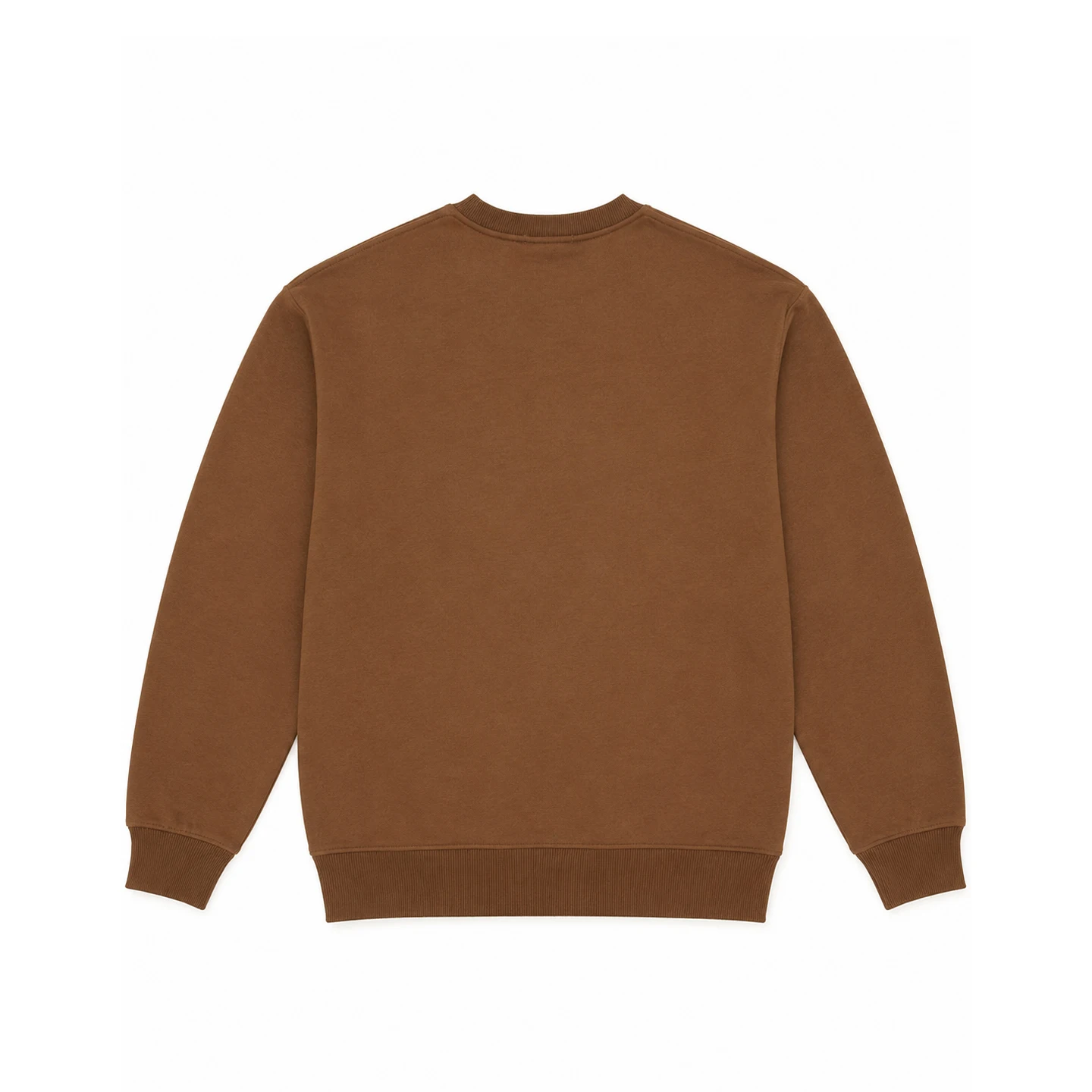 CH Damen Rundhals-Langarm-Sweatshirt mit Frontstickerei-Logo, Basic Casual Daily Wear, Weicher Fleece-Pullover – Detail 7