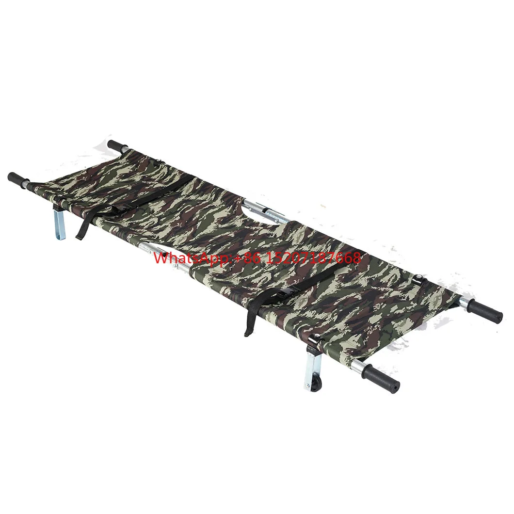 Hospital Ambulance portable rescue aluminum alloy medical folding stretcher for first aid