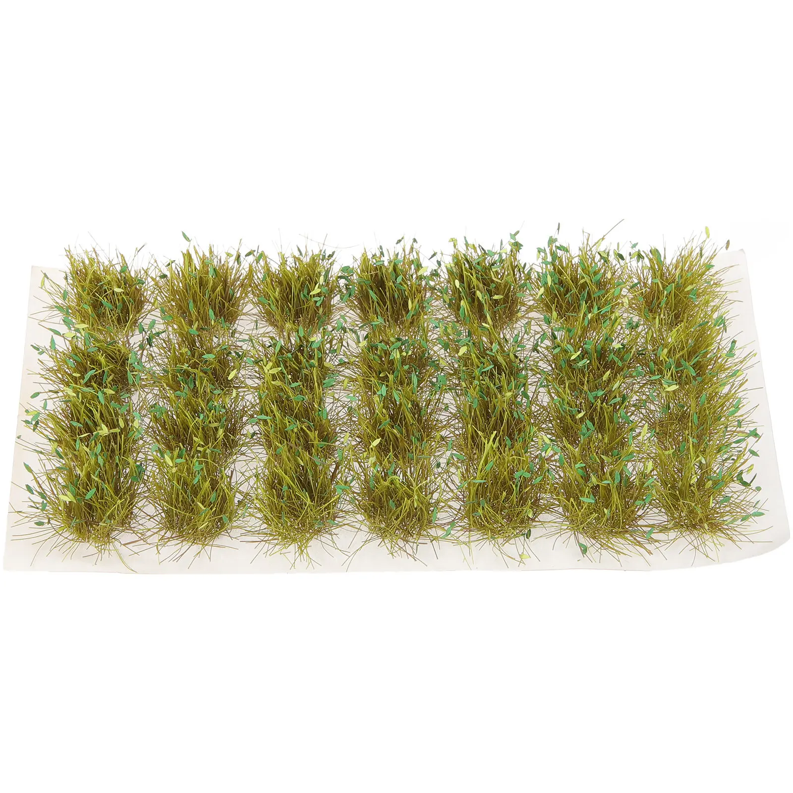 

Grass Tuft DIY Resin Scenery Bright Color for Train Railroad Small Landscape Diorama Supplies Miniature Base Decoration