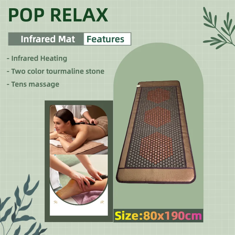 

OEM/ODM Whole Body Detox Biological Mat with Red Light Therapy Far Mat for Physical Therapy Equipment