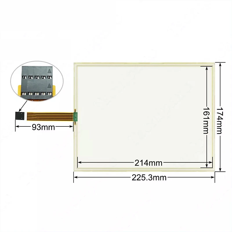 AMT28200 AMT 28200 91-28200-00A 1071.0091A Touch Screen Panel Glass Digitizer for AMT 28200 91-28200-00A TouchPad Replacement