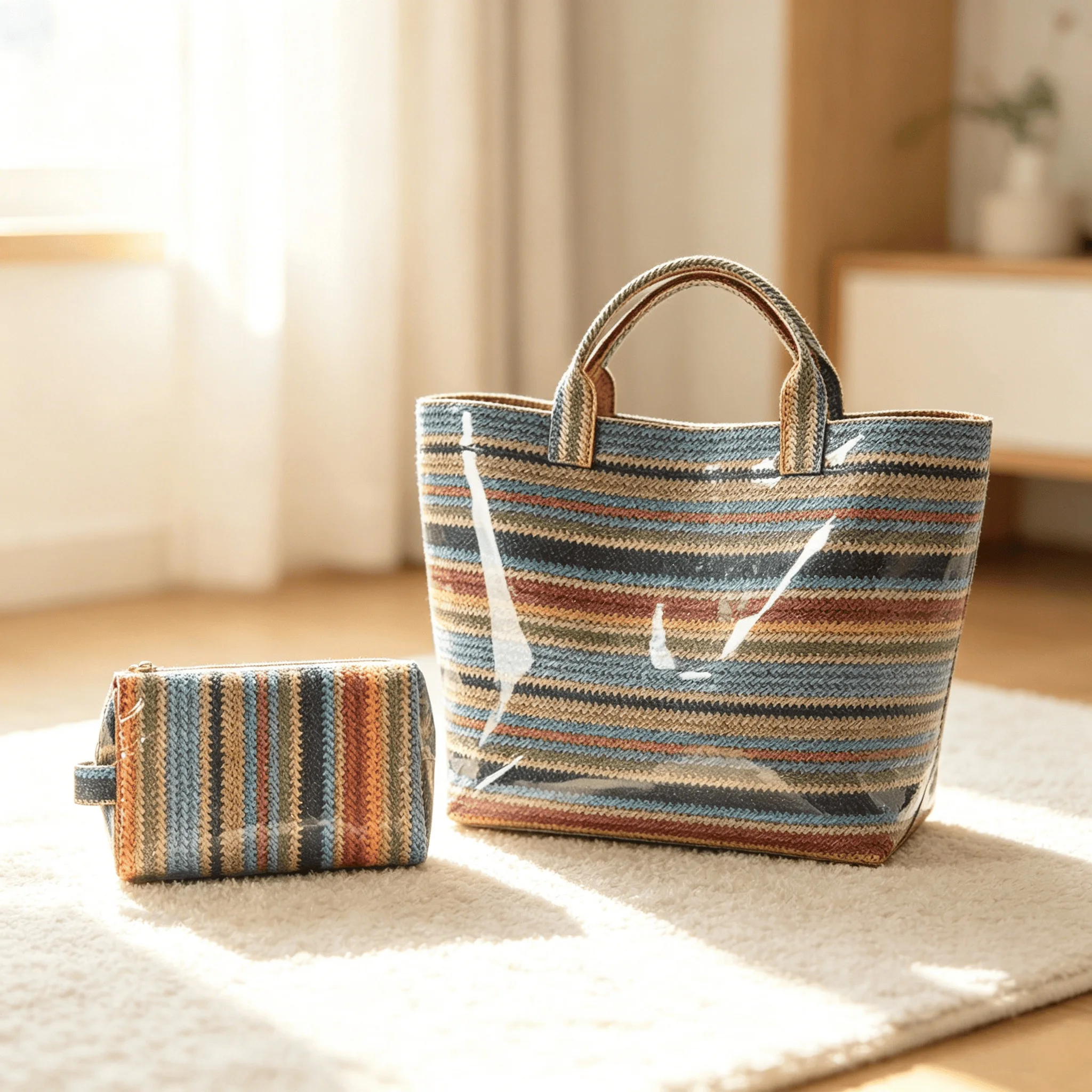 Polka Dot Tote Bag Women'S Large-Capacity Handbag Korean Print Shoulder Bag Commuter Shopping Bag Versatile for Student Work